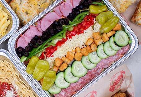 Shakeys's Antipasto Salad Tray