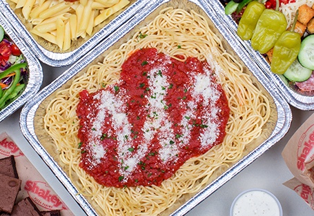 Shakeys's Pasta with Marinara