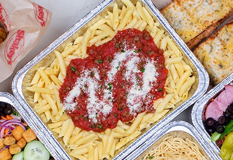 Shakeys's Pasta with Meat Sauce