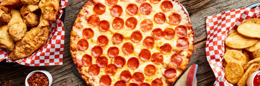 Shakey's Hero Image - Get a medium one-topping pizza for $10 when you buy a LG PCM combo