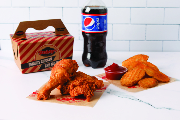 Shakeys ON THE GO? TRY OUR NEW LUNCH COMBOS!