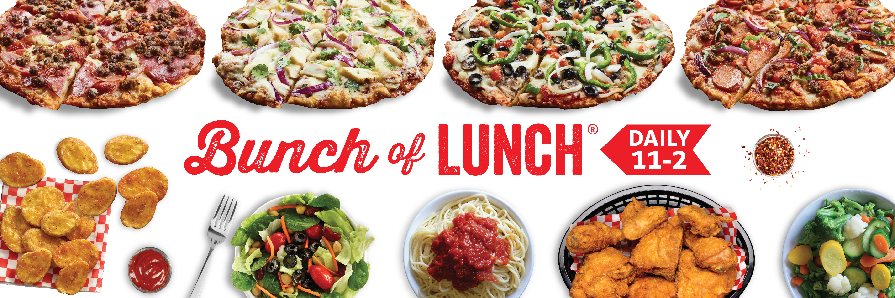 Shakey's Hero Image - All You Can Eat. One Low Price.